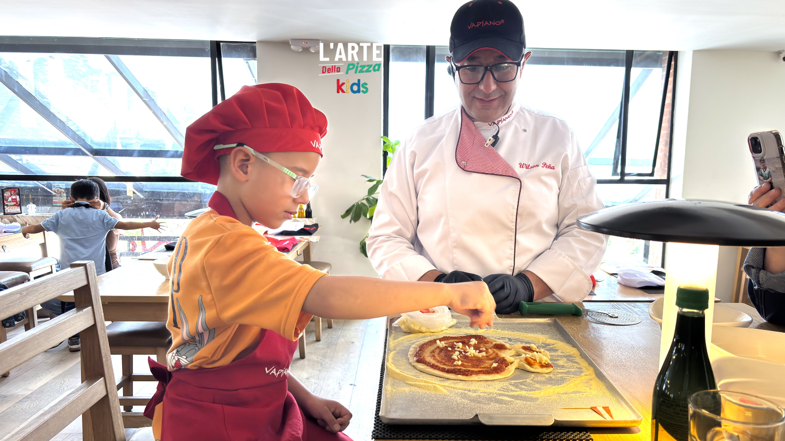 L'Arte Della Pizza 02 de octubre inicia 6:00 pm (kids) -Vapiano Colombia