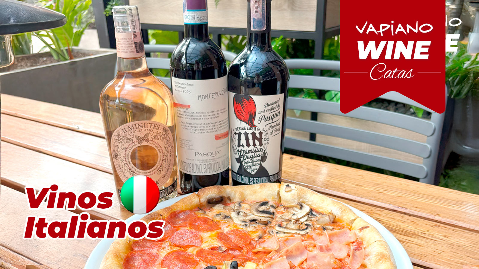 Cata vinos italianos – Catas Vapiwine Bogotá