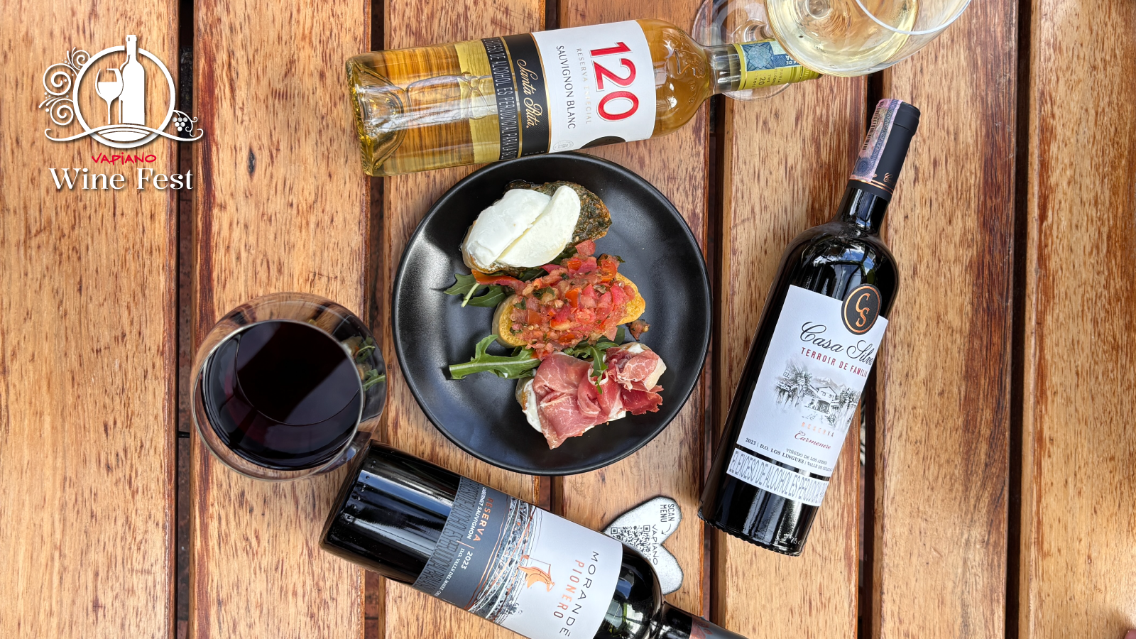 Vapi Wine Fest: Noche Chilena 10 de septiembre 6:30pm -Vapiano Colombia